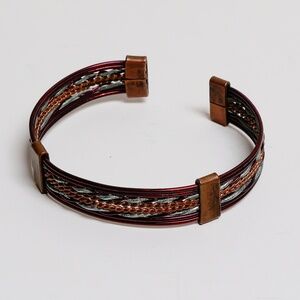 Handmade multi-metal bracelet